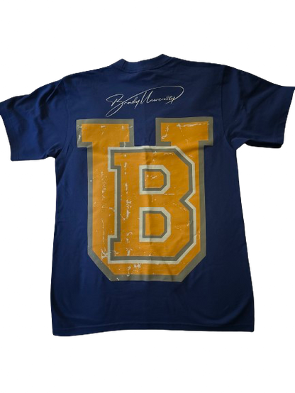 Blue BU Glitch T-Shirt