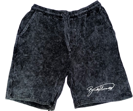 Black B.U Shorts