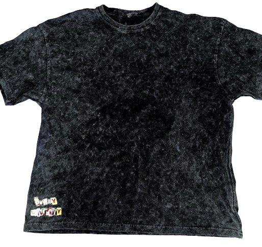 Black B.U Over sized T-Shirt